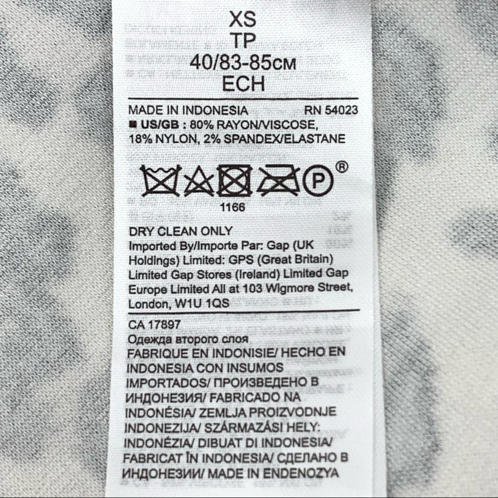 Banana Republic Leopard Print Wrap Knit Dress XS - Picture 11 of 12